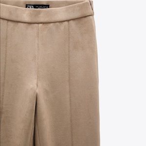 FAUX SUEDE ZARA LEGGINGS